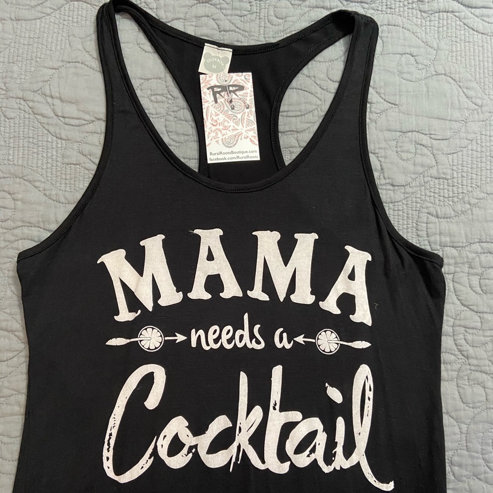 Mama Needs A Cocktail tank top